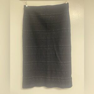 Pencil skirt, stretchy material